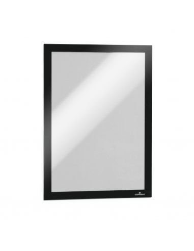 Repositionable adhesive PVC pouch anti-reflective magnetic opening