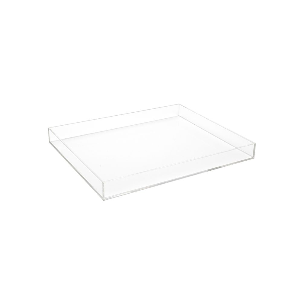 Plateau plexi transparent 300x250x30mm