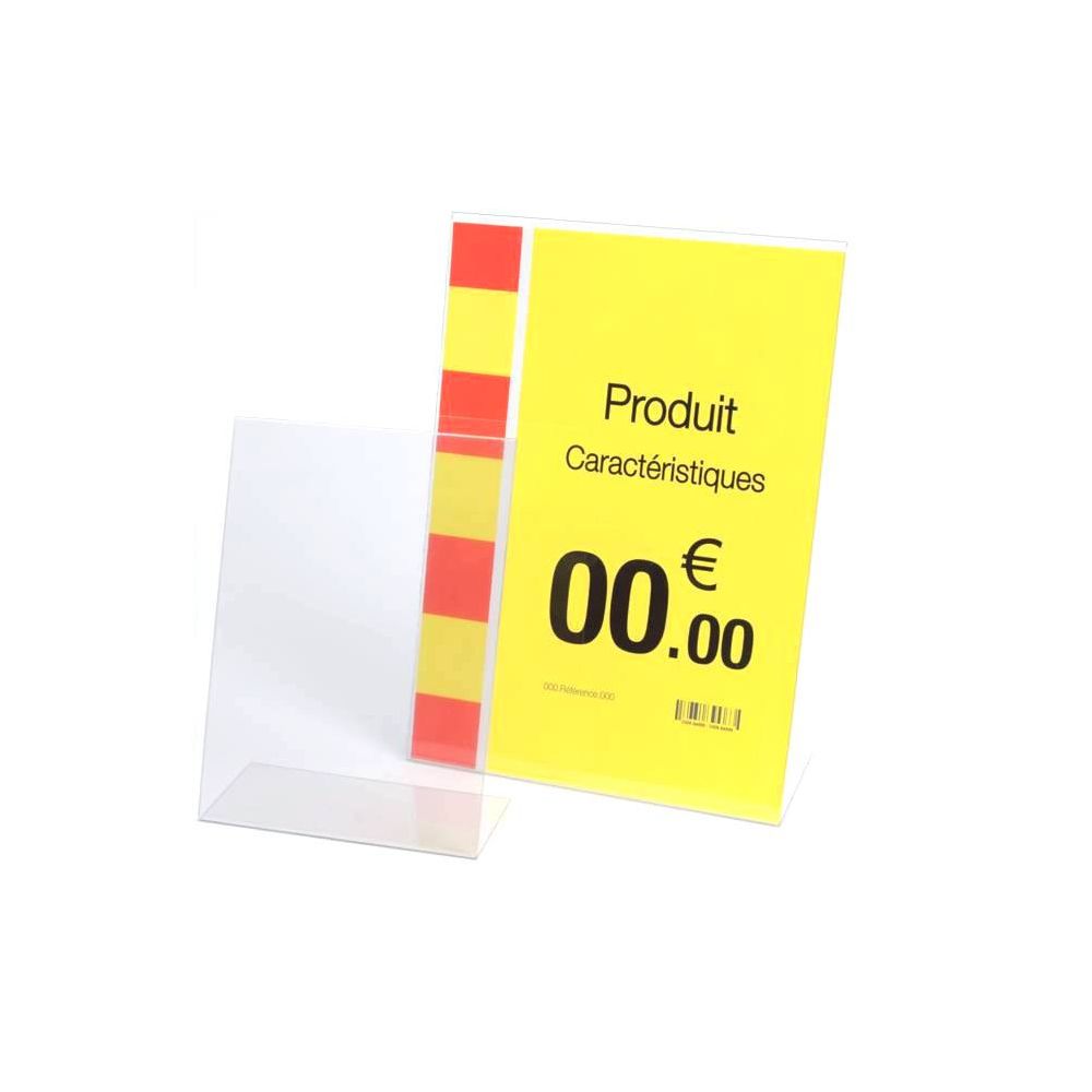 Chevalet plastique antireflet PET