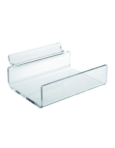 Support plexi pour panneau rainuré...