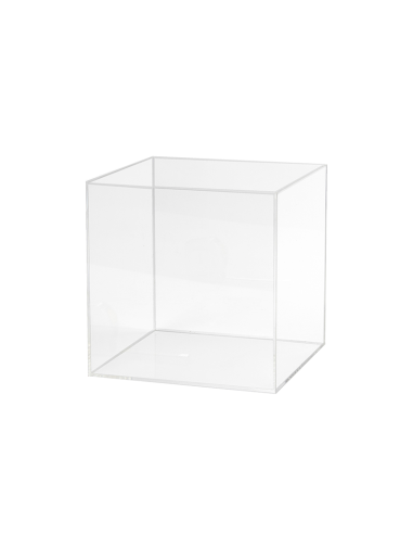 Cube plexi transparente 200x200x200mm
