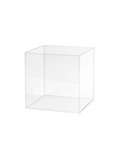Transparent acrylic cube 300x300x300mm