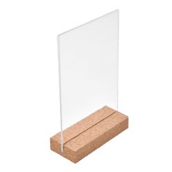 Chevalet porte visuel plexi...