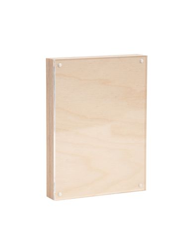 Bloc plexi bois magnétique A6