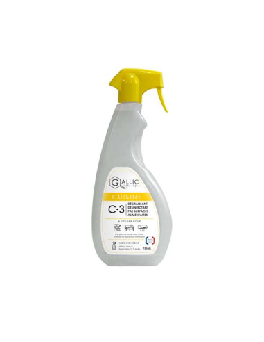 Spray nettoyant pour vitrine alimentaire