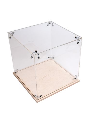 Vitrine cloche démontable sur socle...
