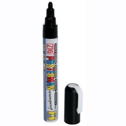Waterproof round-nib wipeable chalk pen