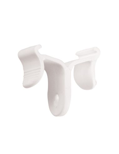 Clip en V faux plafond plastique
