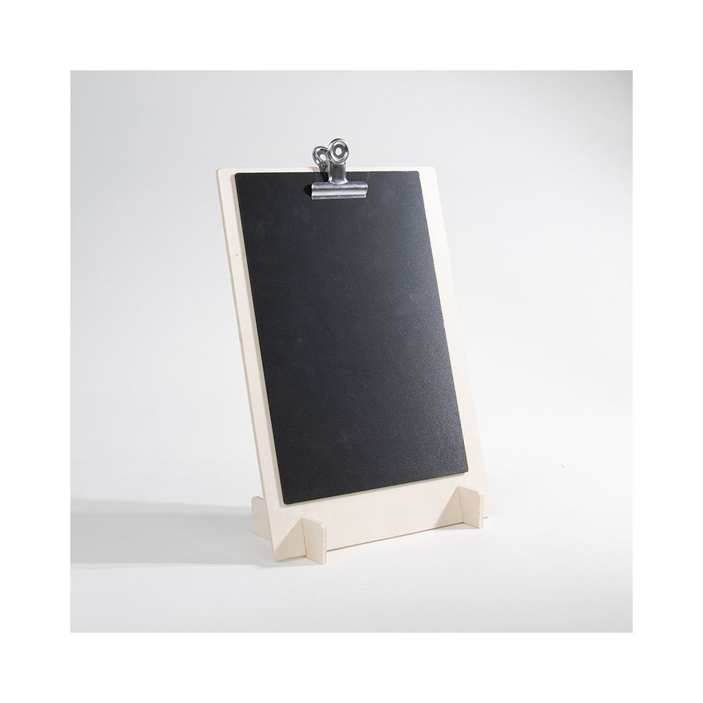 slate menu holder