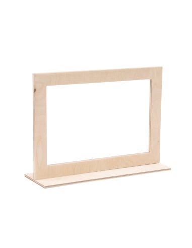 Chevalet cadre à poser en bois - A4...