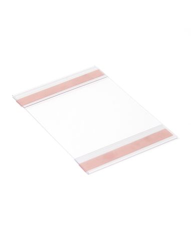 Pochette adhésive en PVC incolore -...