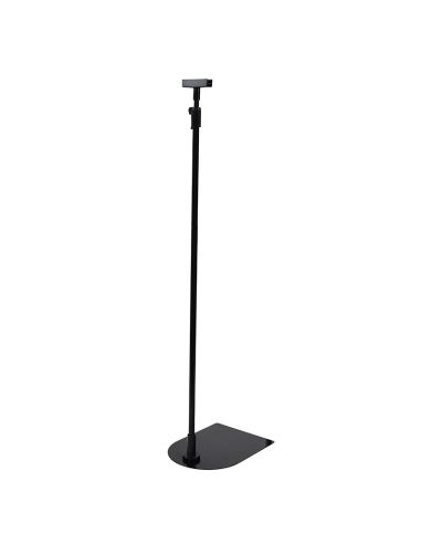 Pied réglable noir base acier pour...