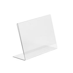 Chevalet en PVC incolore -...