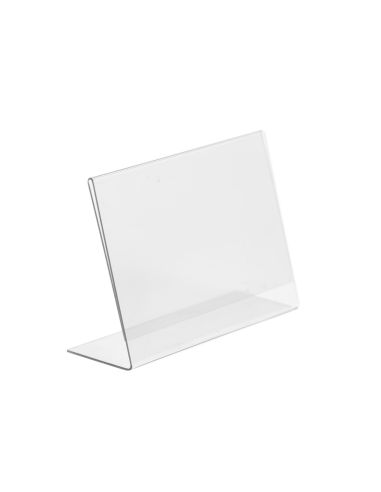 Chevalet porte visuel incliné PVC...