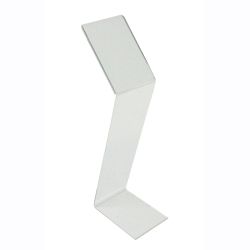 Porte-visuel sur pied plexi...