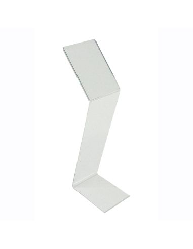 Porte-visuel sur pied plexi - A5