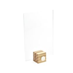 Porte-affiche en plexi sur...