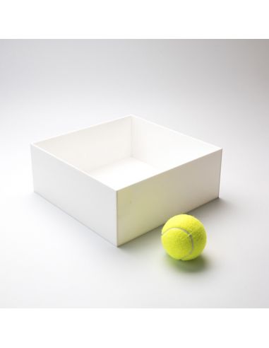 White plexi box