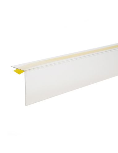 Réglette porte-étiquette adhésive PVC...