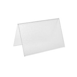 Porte-étiquette en V PVC...