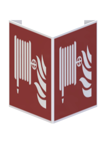 Panneau en drapeau tridimensionnel...