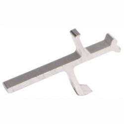 Key for secure aluminum frame