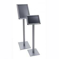 Inclined aluminium frame with stand