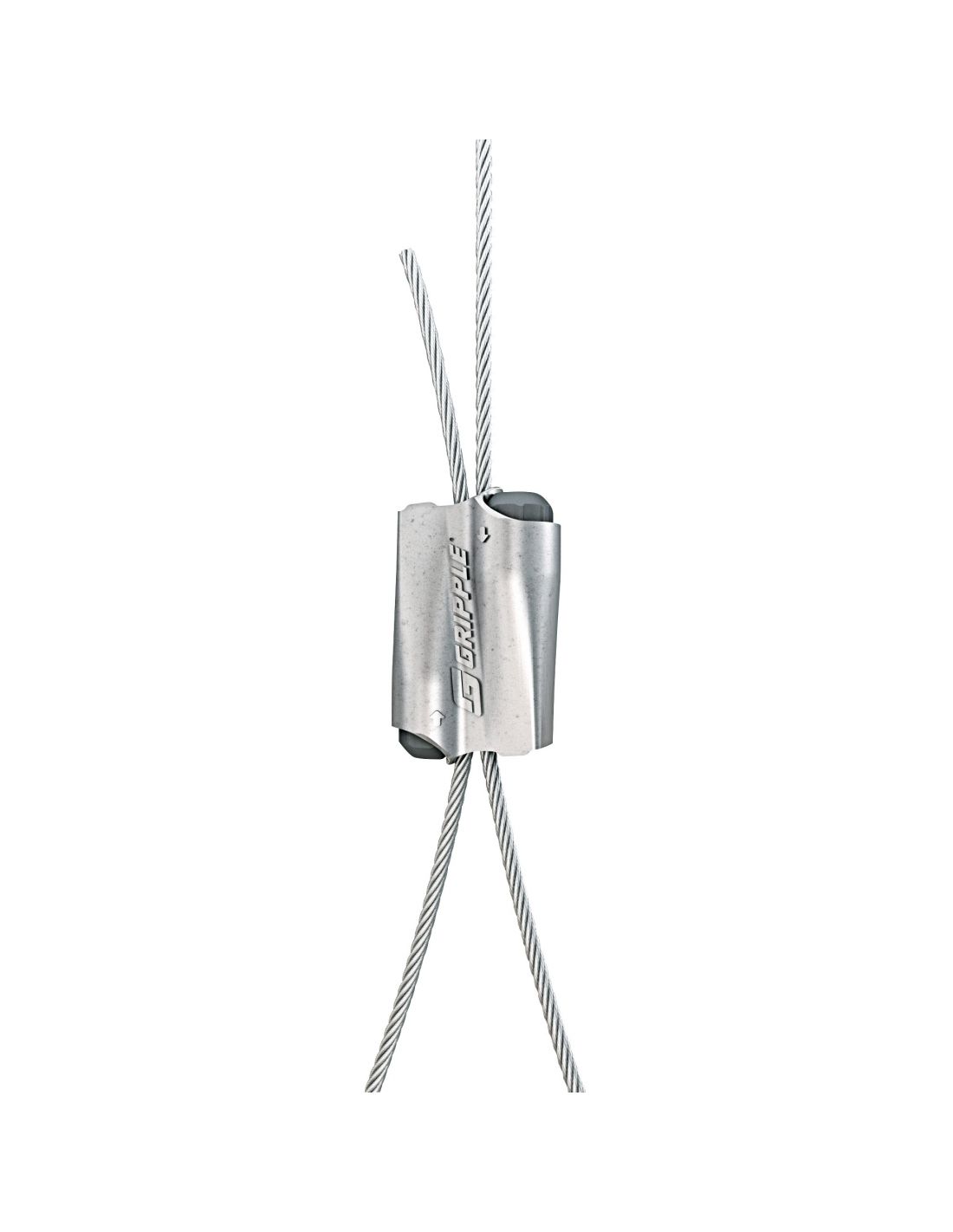GRIPPLE - Kit de suspension rapide et universel prêt à l'emploi permet de  suspendre tout type de charge jusqu'à 45 kg câble de 2 m embout boucle Réf  KXP22UNIV4