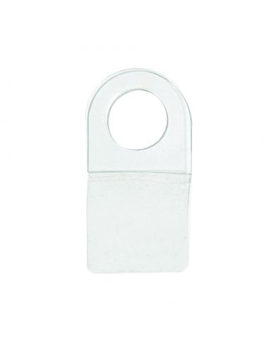 Adhesive fastener for closed hook pin