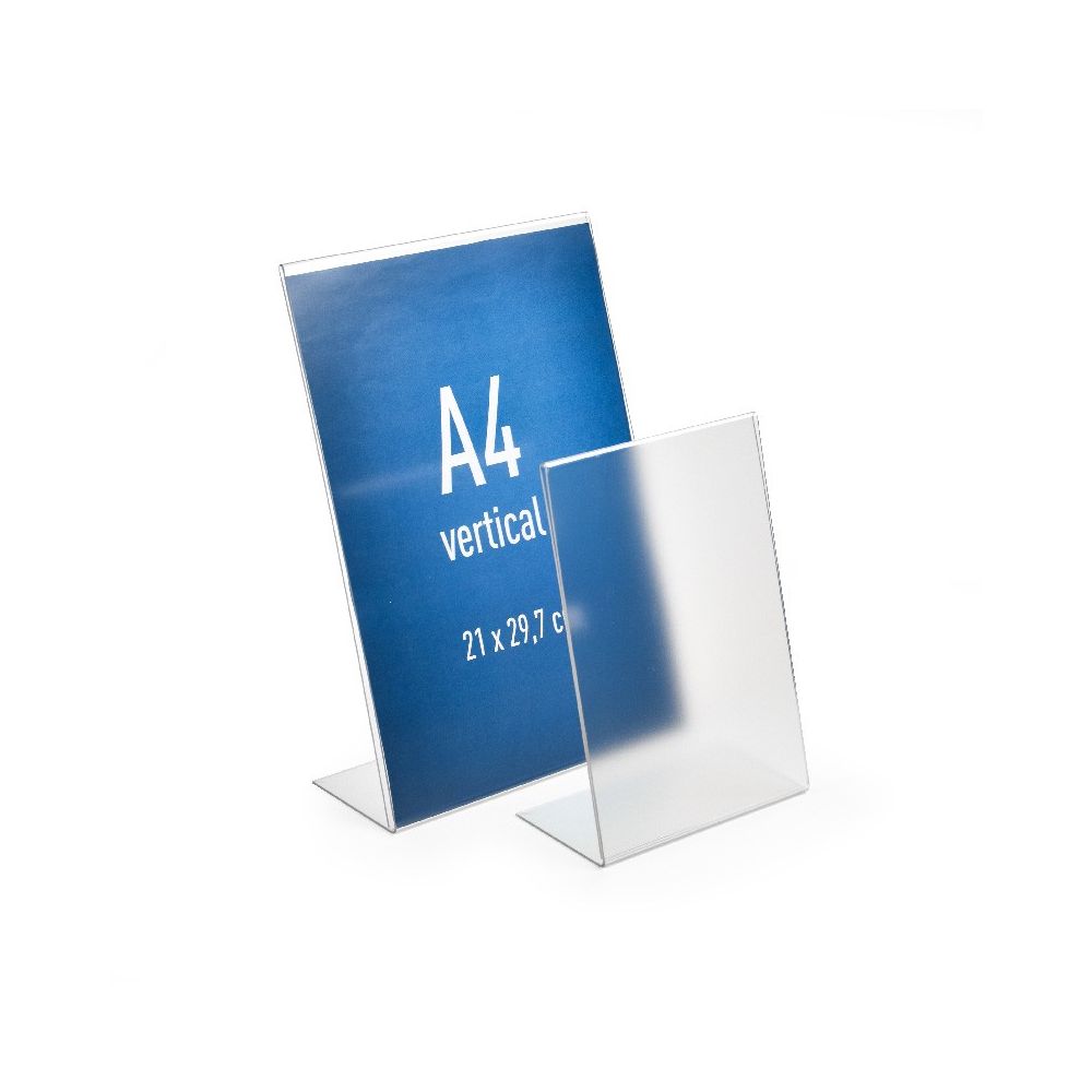 Chevalet plastique antireflet PET