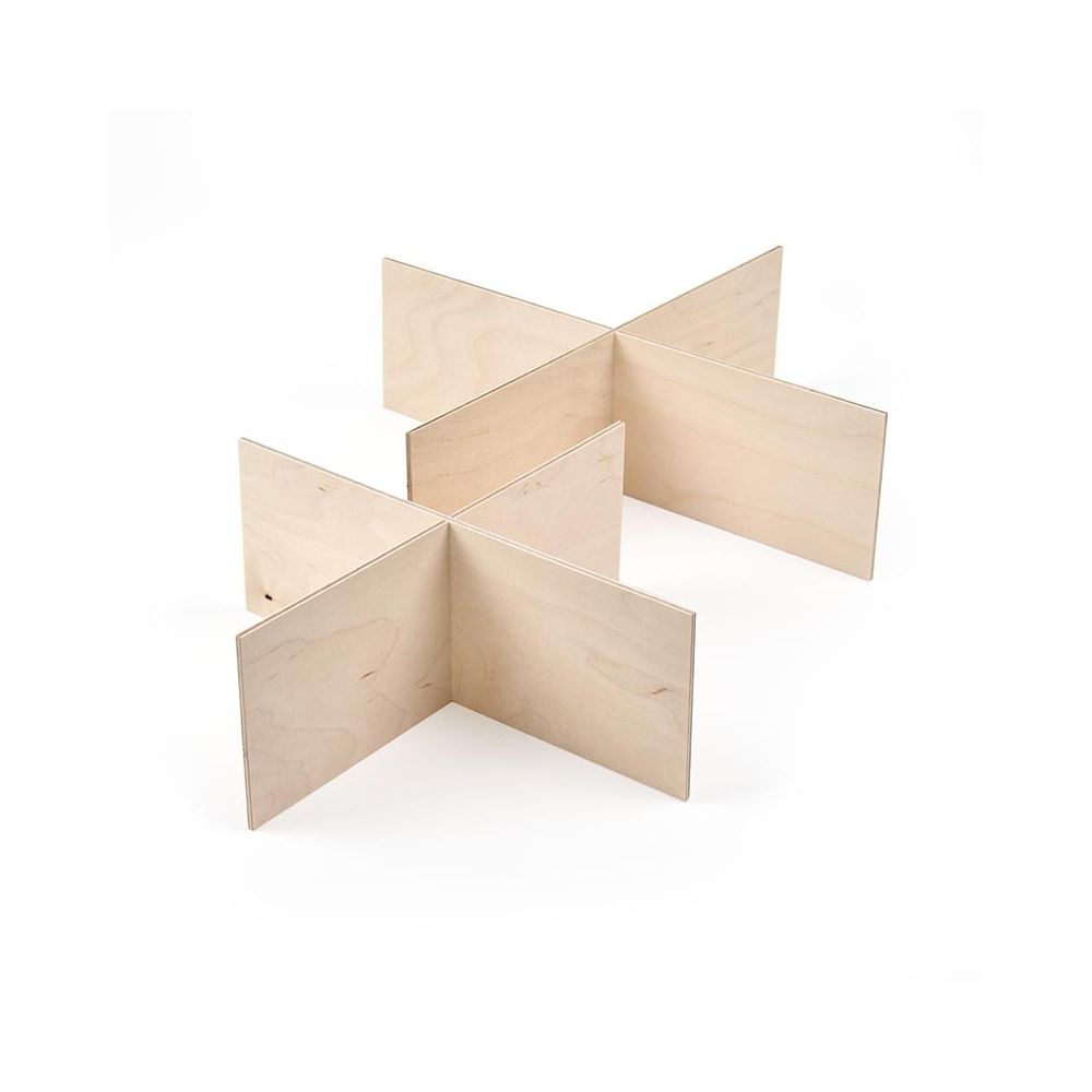 Wood separator for wood box
