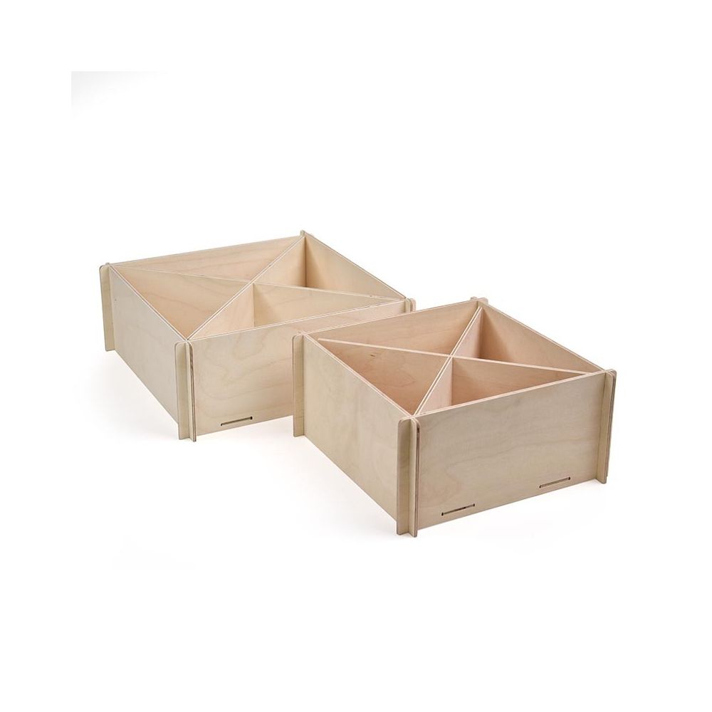 Wood separator for wood box
