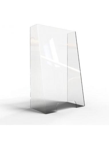 Vitrine de protection hygiène pare haleine