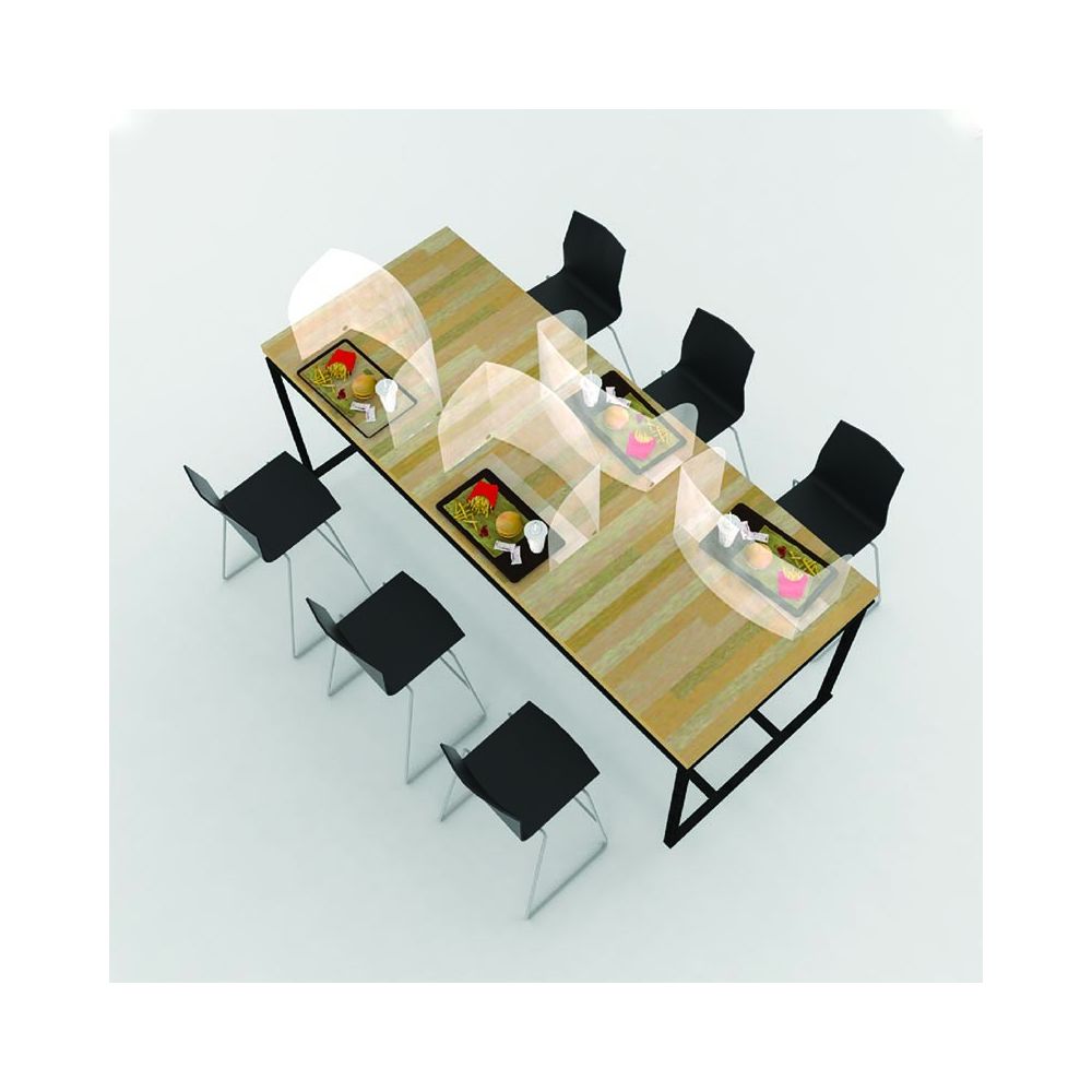 Vitrine de protection pare-haleine pas cher