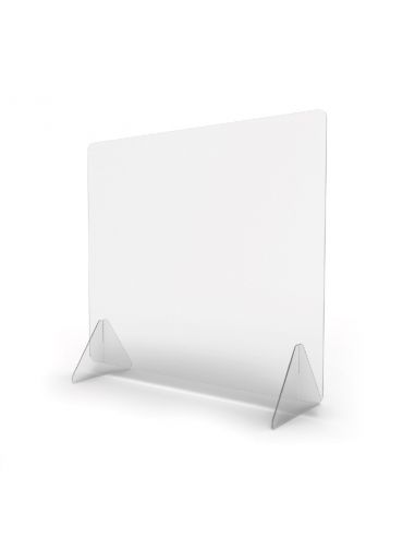 Plexi stand-up protection display for the office