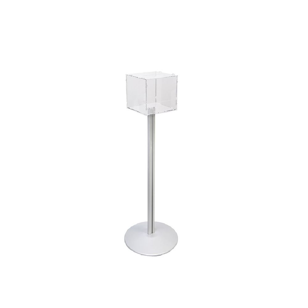 urne plexi sur pied