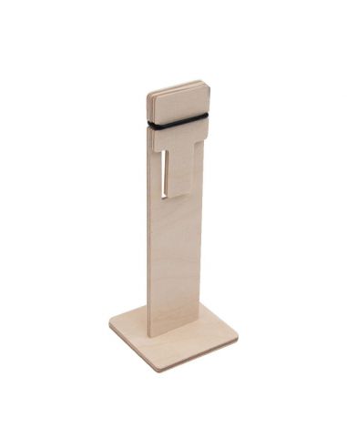 Porte-étiquette à poser pinçant bois...