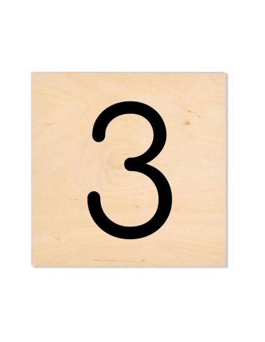 PICTOGRAMME - CHIFFRE 3