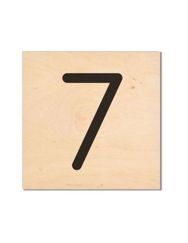 PICTOGRAMME - CHIFFRE 7