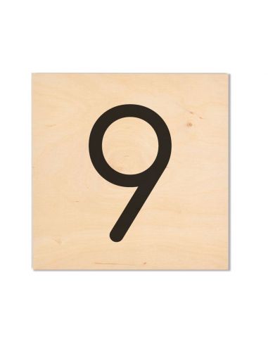 PICTOGRAMME - CHIFFRE 9