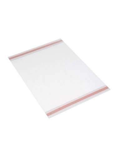 Pochette adhésive en PVC antireflet -...