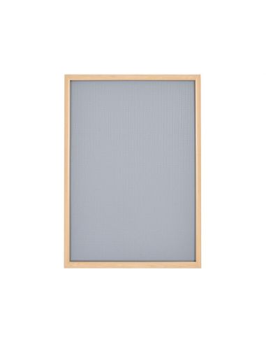 Cadre alu clippant effet bois clair A1