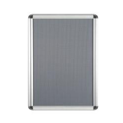 Aluminium snap frame with rounded corners, 2.5 cm profile
