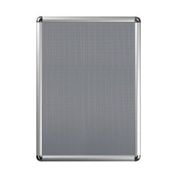 Aluminium snap frame with rounded corners, 2.5 cm profile