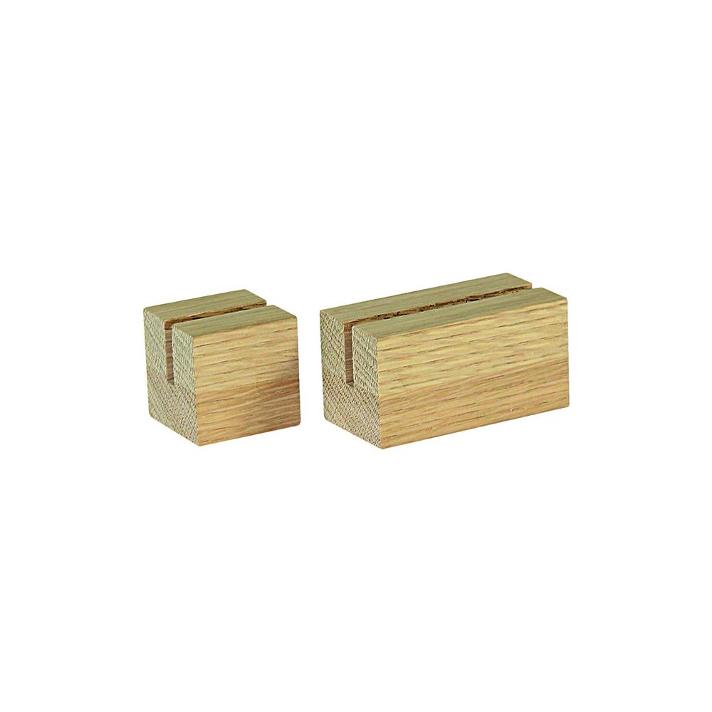 Wooden base nylon screw