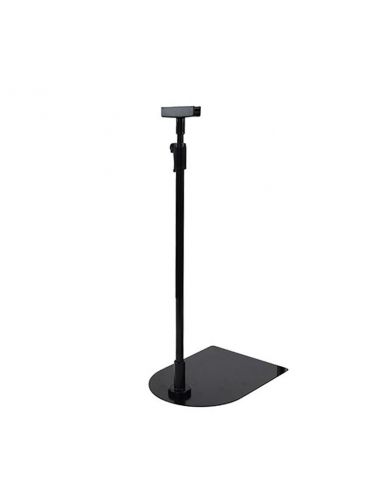 Pied réglable noir base acier pour...