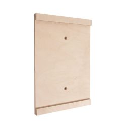 Magnetic wood wall-mounted poster holder V