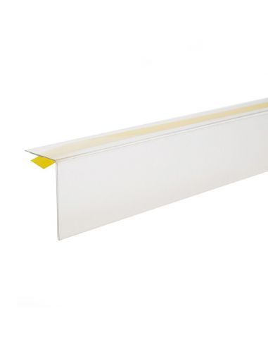 Adhesive label holder strip with...