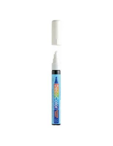 Waterproof wipeable chalk pen with...