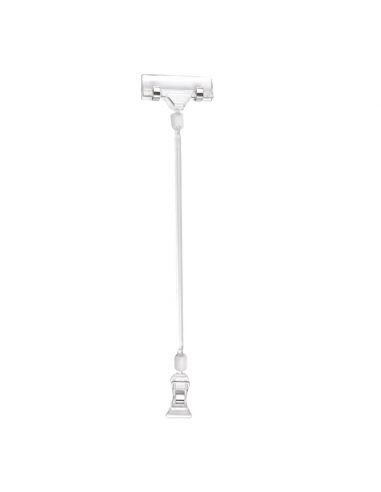 Maxi pince porte-étiquette réhaussée de 20 cm